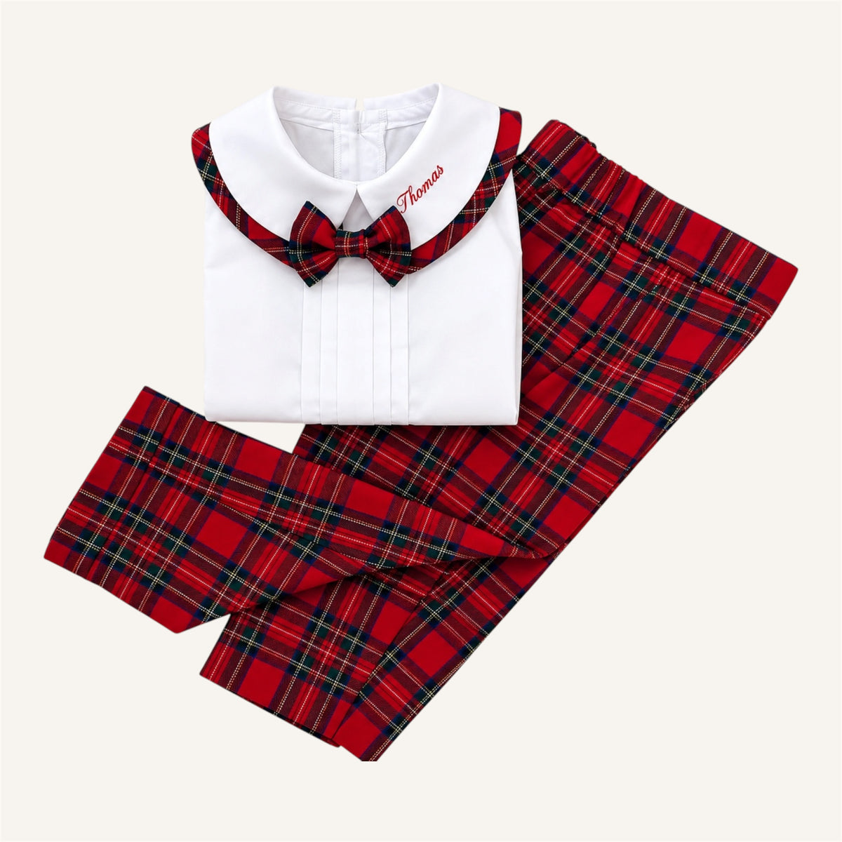 Completo in tartan