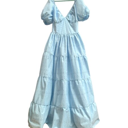 Abito lungo in sangallo