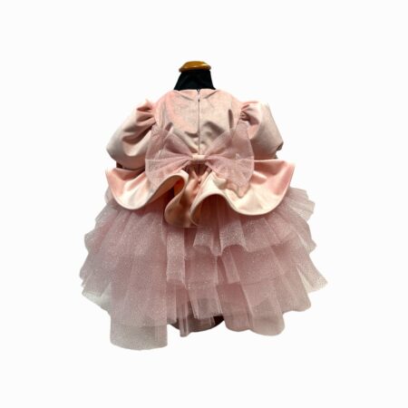 Abito balze in tulle