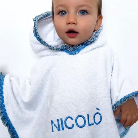 Poncho in spugna personalizzata