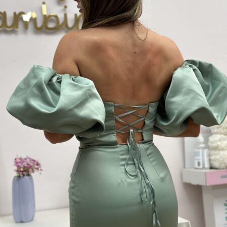 Tubino con manicotti