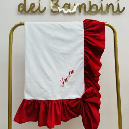 Copertina in velluto personalizzata