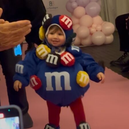 Pagliaccetto imbottito m&m