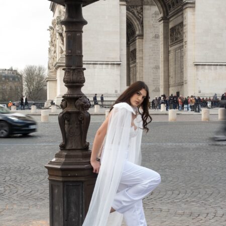 Pantalone con top e corpispalle