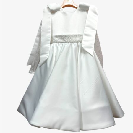 Abito da comunione con perline