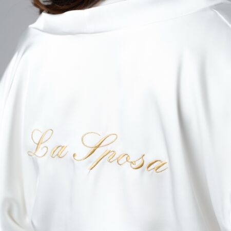 Kimono bride con sottoveste