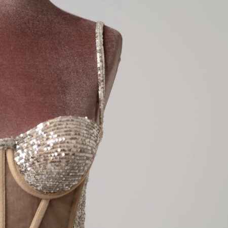 Abito sirena paillettes