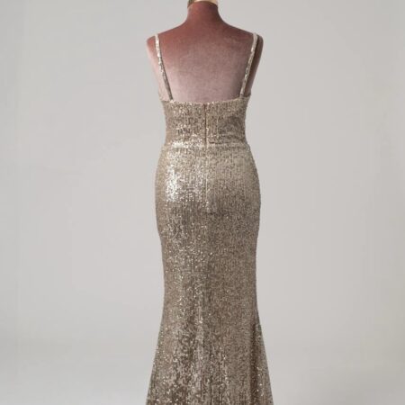 Abito sirena paillettes