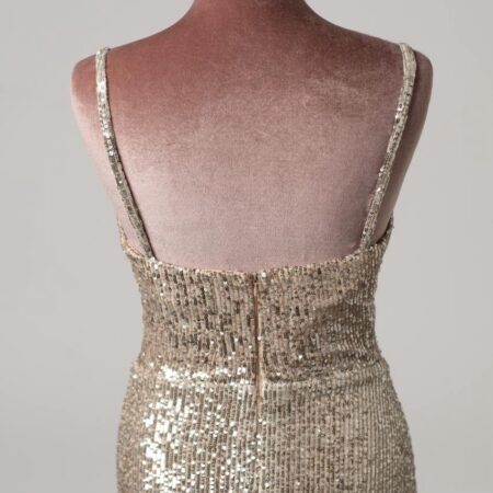 Abito sirena paillettes