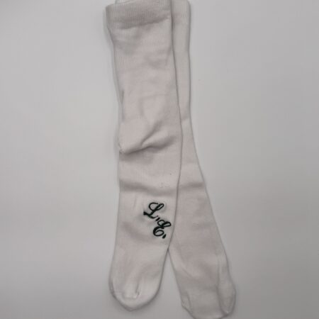 Collant con iniziali verde bosco