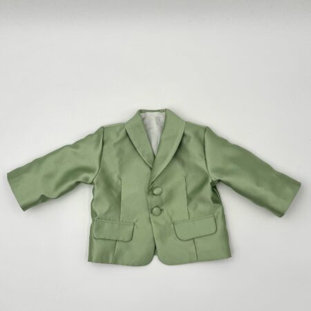 Completo in mikado verde salvia